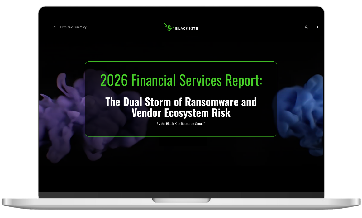 Black Kite 2026 Financial Services Report