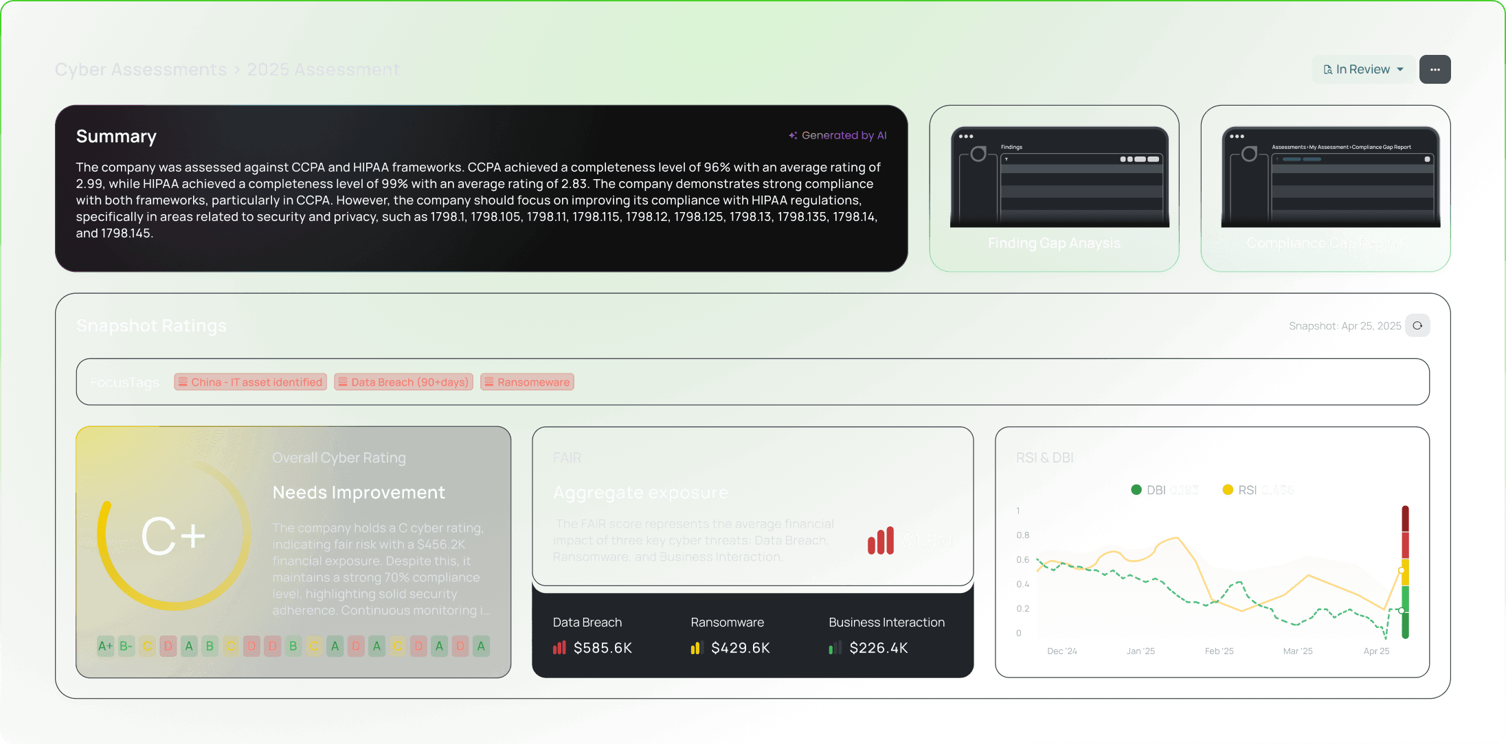 ai summary screenshot