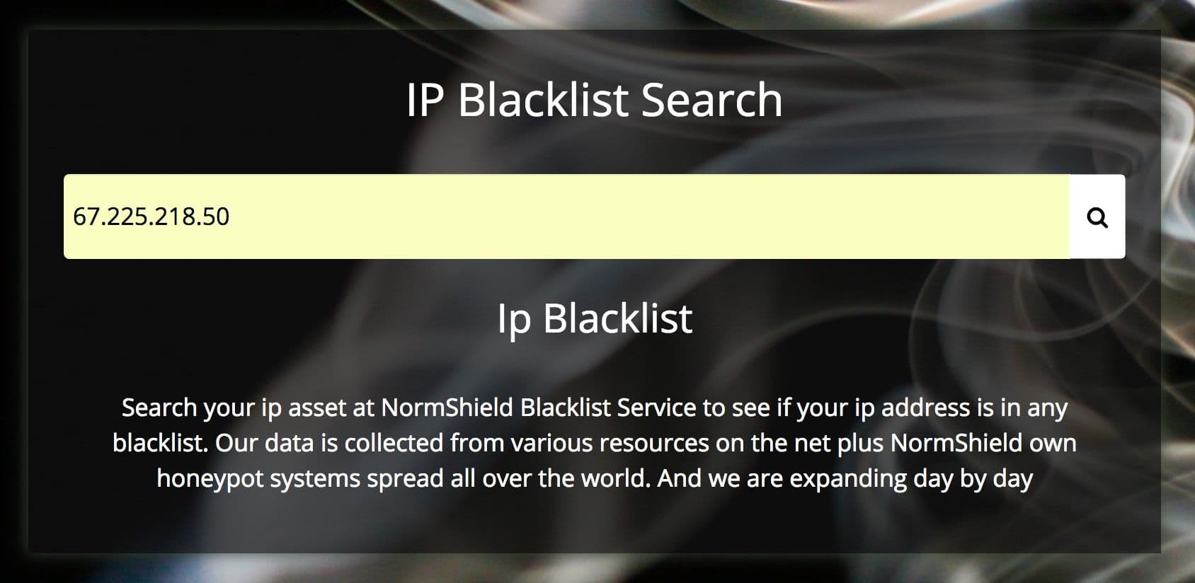 normshield_ip_blacklist_search