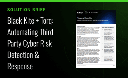 torq and black kite join solution