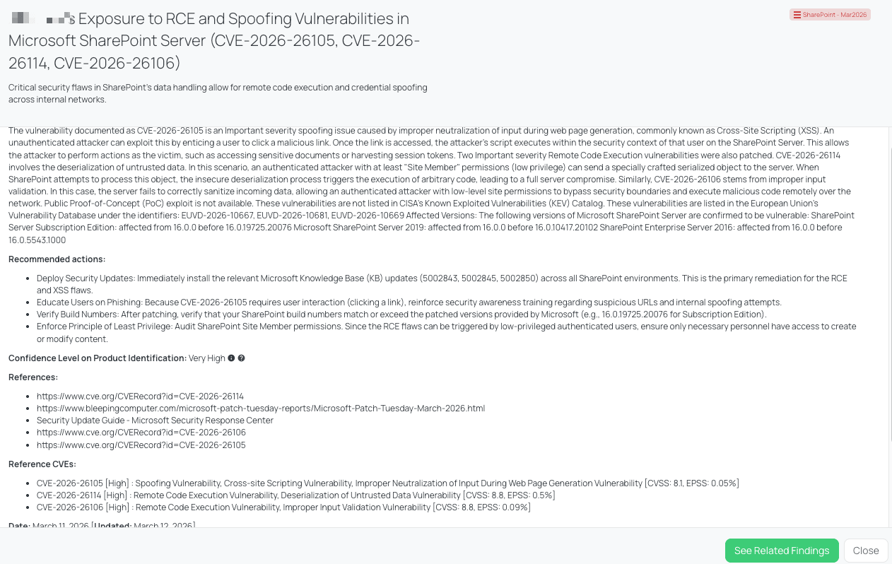Black Kite's SharePoint - Mar2026 FocusTag® details critical insights on the event for TPRM professionals.