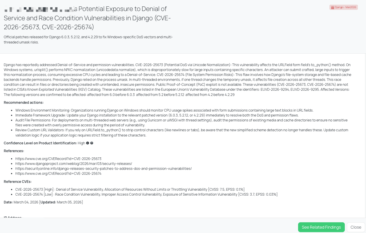 Black Kite’s Django - Mar2026 FocusTag® details critical insights on the event for TPRM professionals.