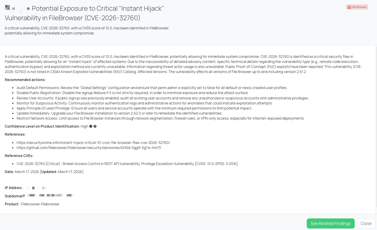 Black Kite's File Browser FocusTag® details critical insights on the event for TPRM professionals.