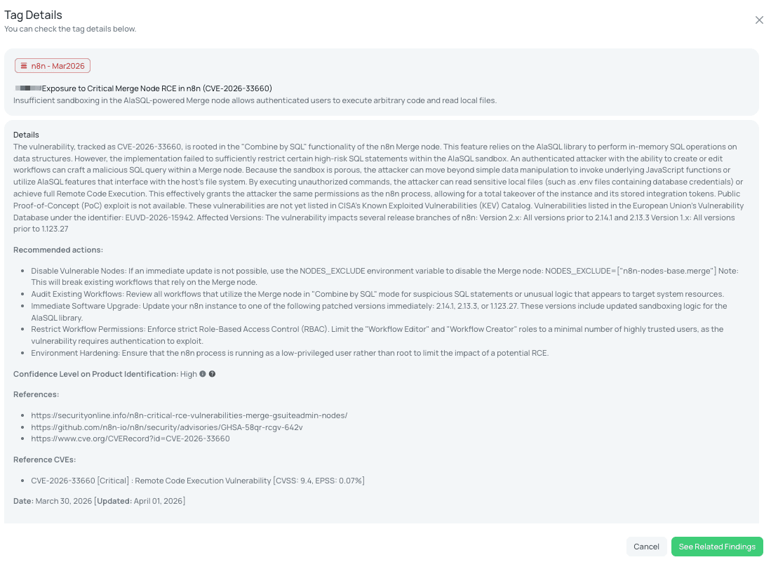 Black Kite's n8n - Mar2026 FocusTag® details critical insights on the event for TPRM professionals.