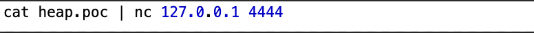 The tinyproxy.config file specifies that Tinyproxy listens for network traffic on port 4444 on the localhost.