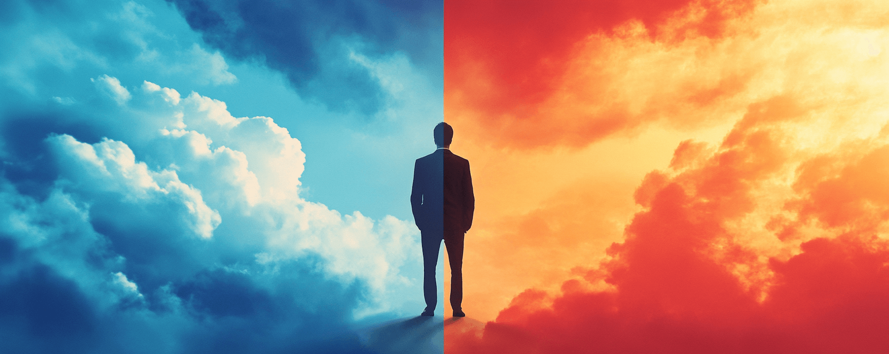 AI-generated image depicting clear decision-making