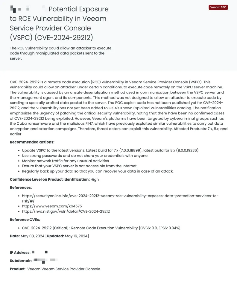 TPRM specialists can leverage insights from the CVE-2024-29212 FocusTagTM to assess and prioritize risks diligently, fortifying their defenses effectively.