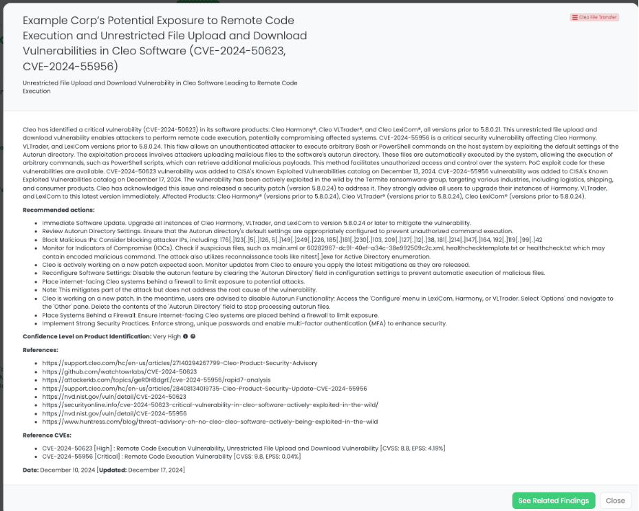 Black Kite’s Cleo File Transfer FocusTag™ details.