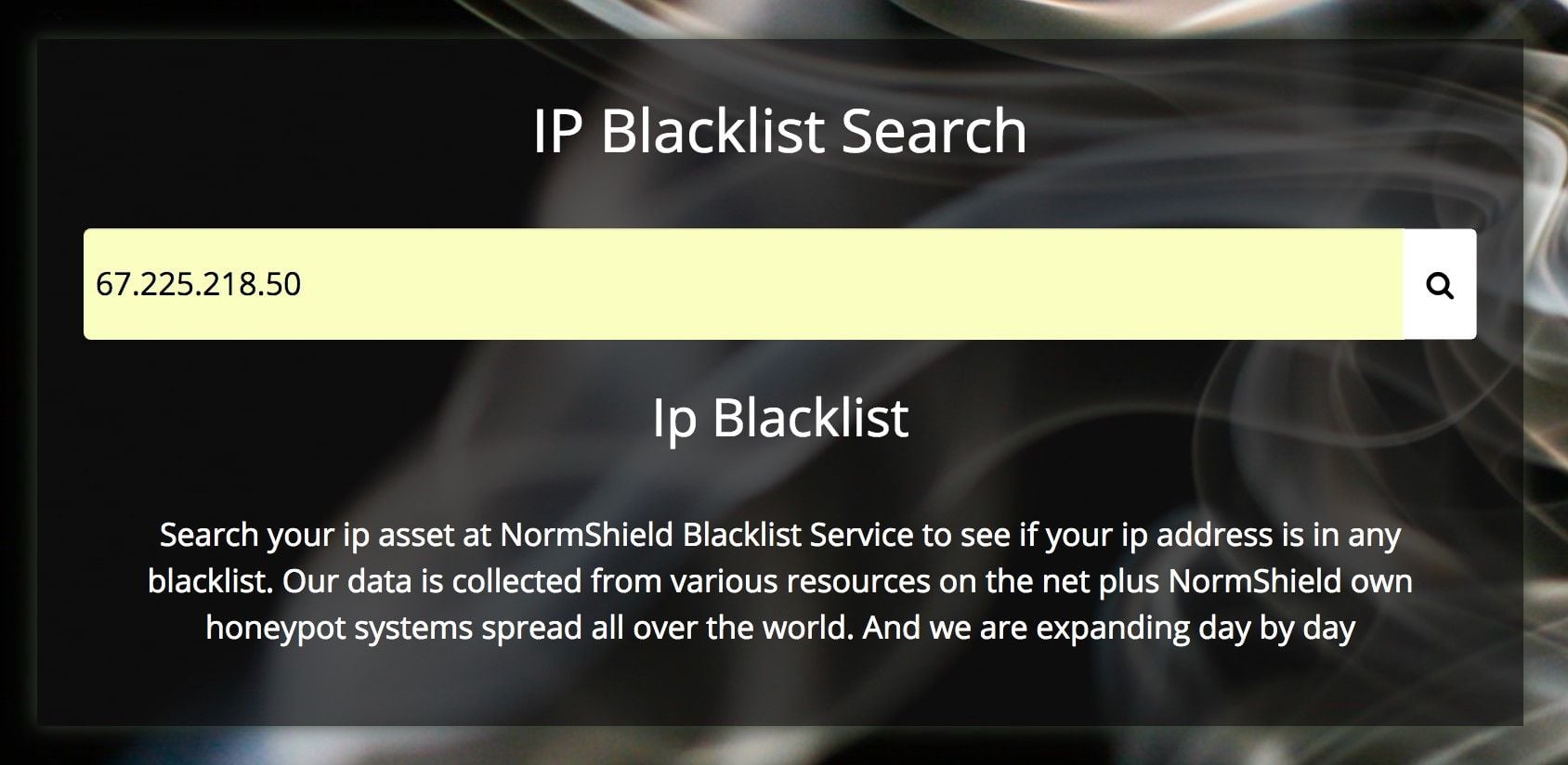 normshield_ip_blacklist_search