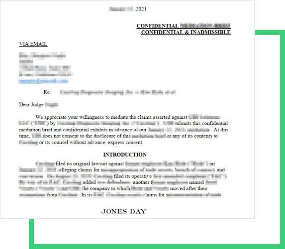 All the sensitive data is blurred for privacy reasons.