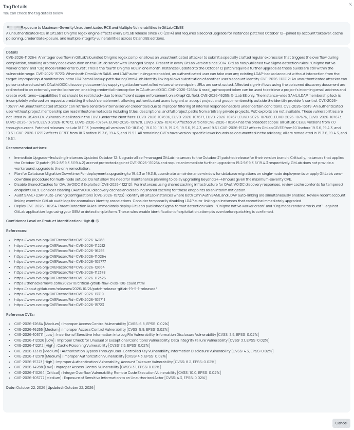 Black Kite's GitLab - Oct2026 FocusTag details critical insights for TPRM professionals