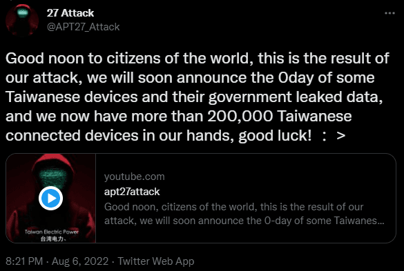 apt27-attack-tweet.png