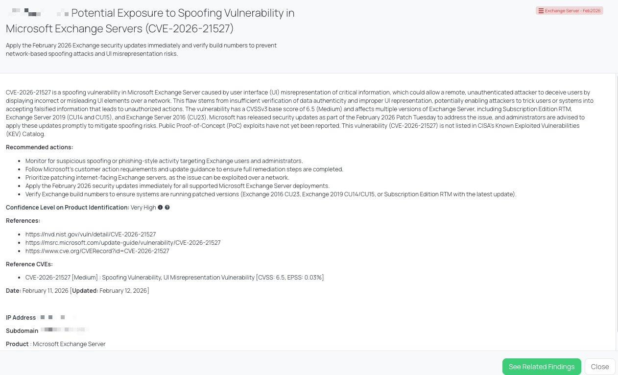 Black Kite’s Exchange Server - Feb2026 FocusTag® details critical insights on the event for TPRM professionals.