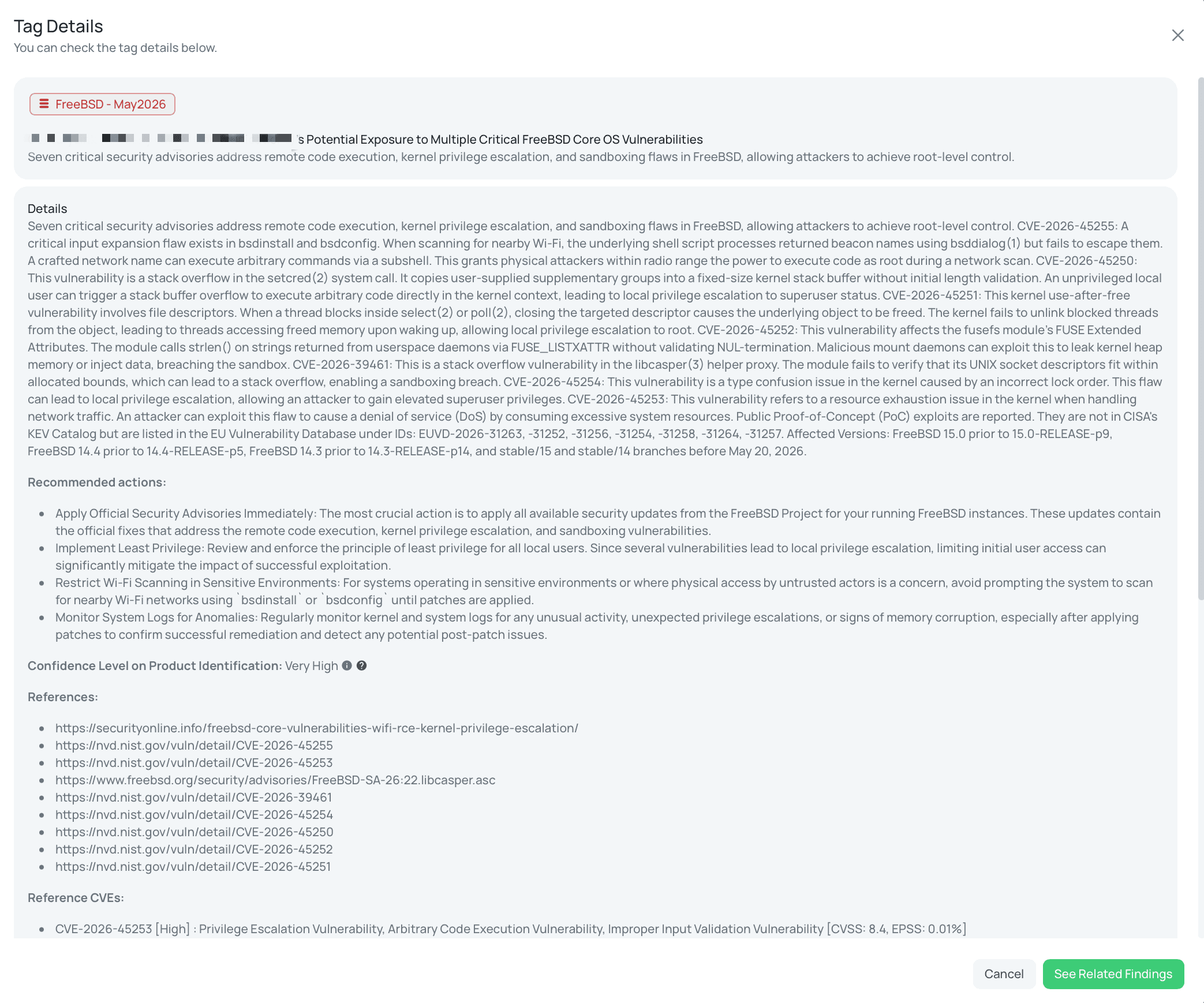 Black Kite's FreeBSD - May2026 FocusTag® details critical insights on the event for TPRM professionals.