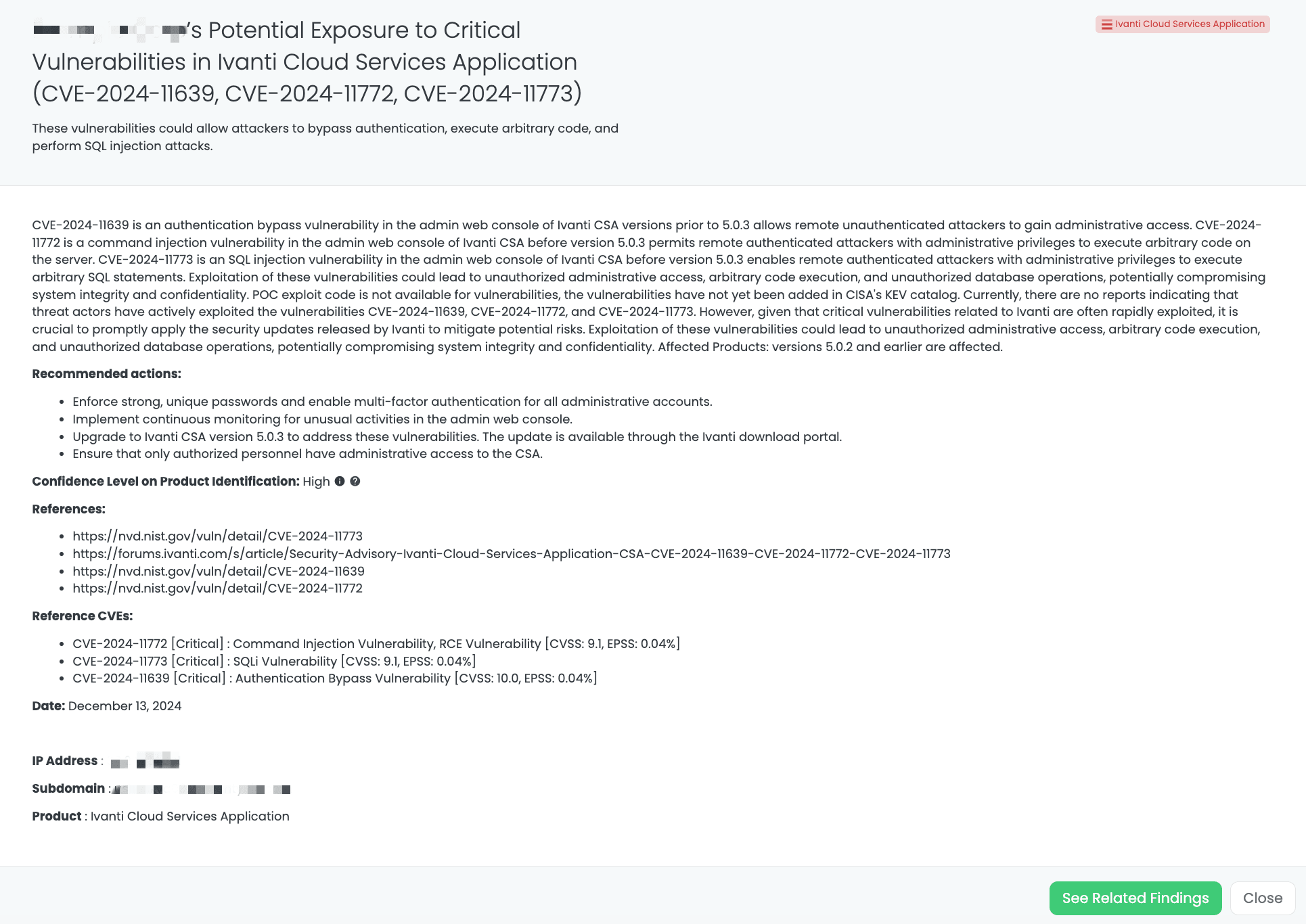 Black Kite’s Ivanti Cloud Services Application FocusTagTM details critical insights on the event for TPRM professionals.