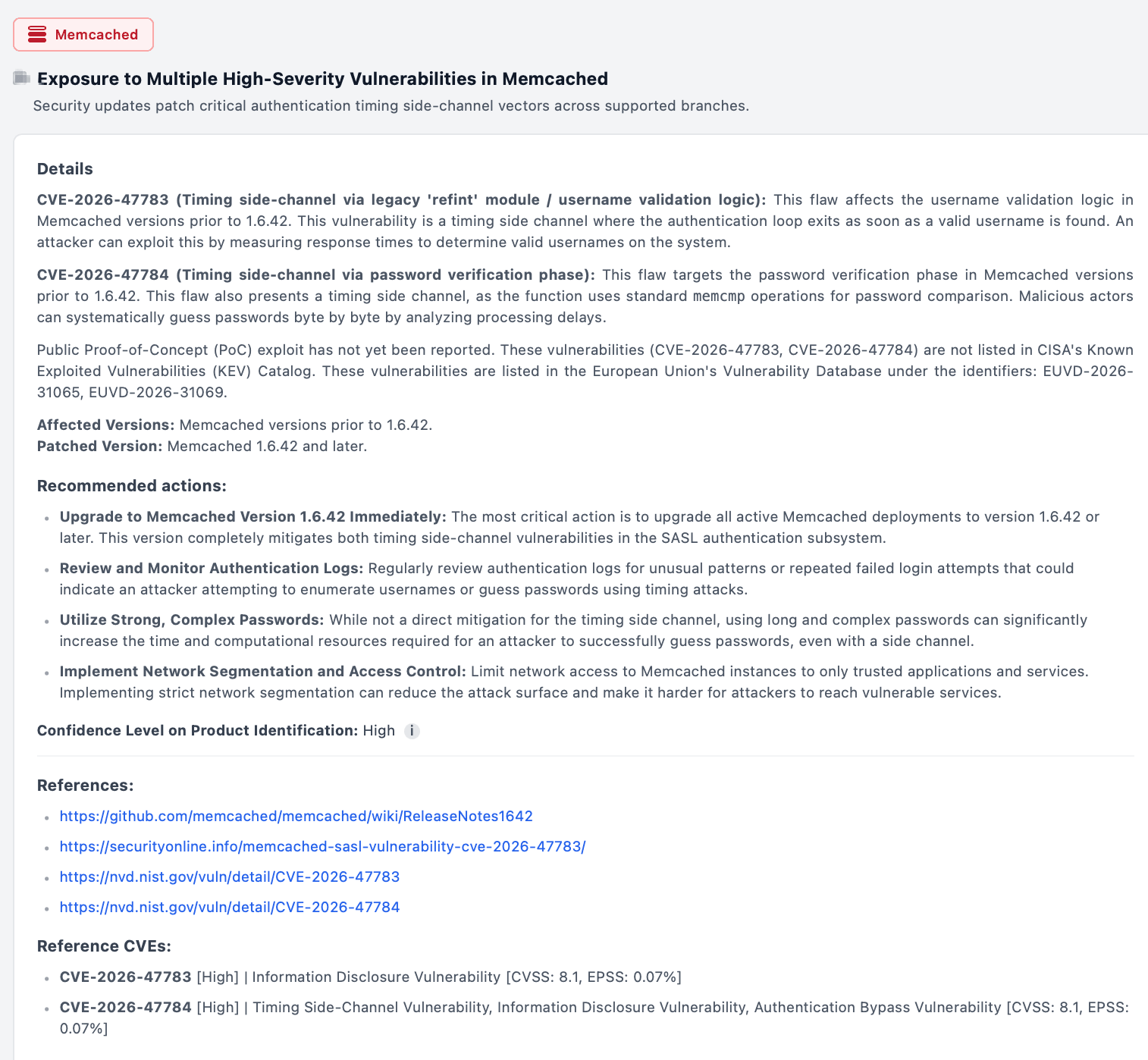 Black Kite's Memcached FocusTag® details critical insights on the event for TPRM professionals.