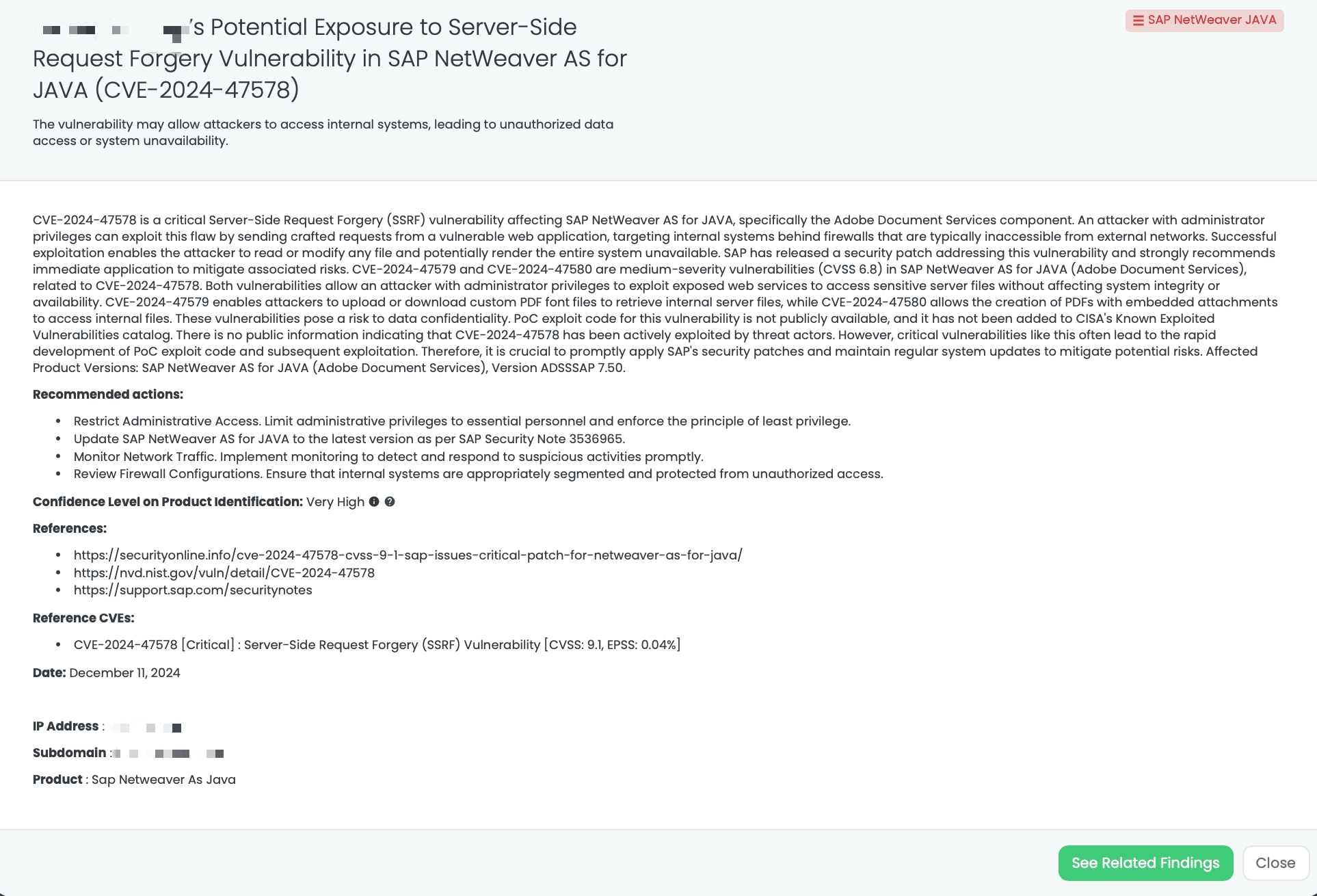 Black Kite’s SAP NetWeaver JAVA FocusTagTM details critical insights on the event for TPRM professionals.