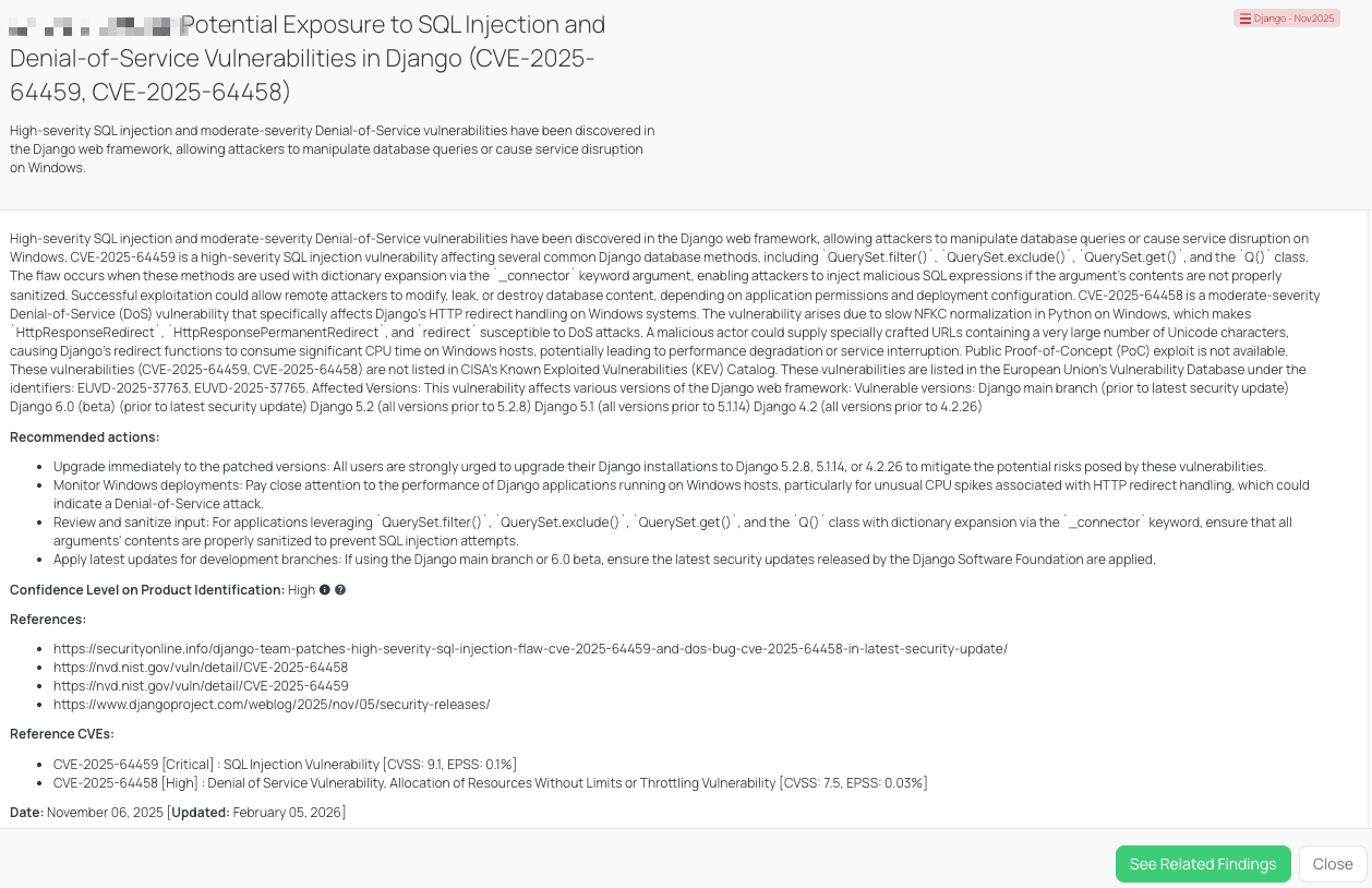 Black Kite's Django - Feb2026 FocusTag® details critical insights on the event for TPRM professionals.