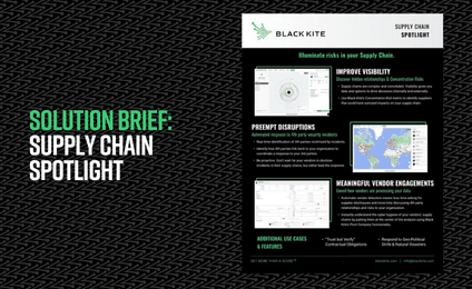 Black Kite Supply Chain Spotlight