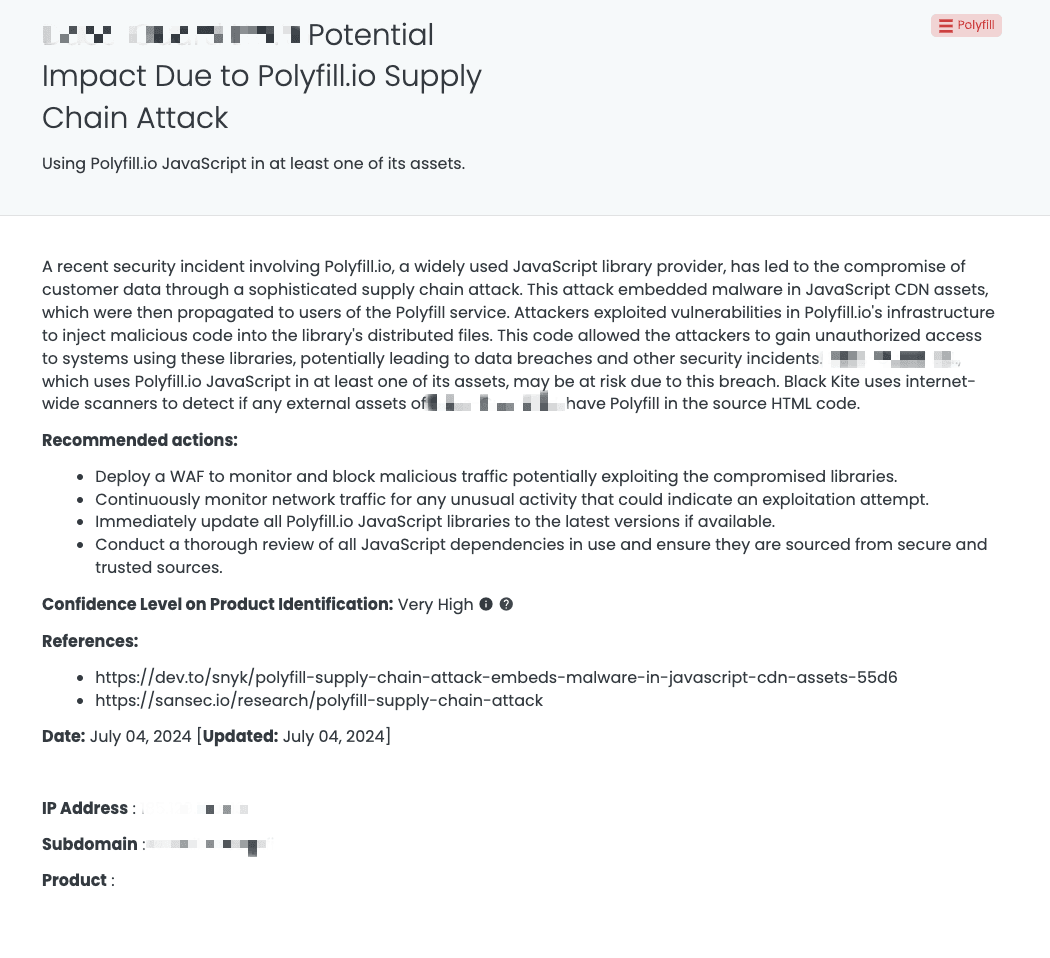 Black Kite’s Polyfill FocusTagTM details critical insights on the event for TPRM professionals.