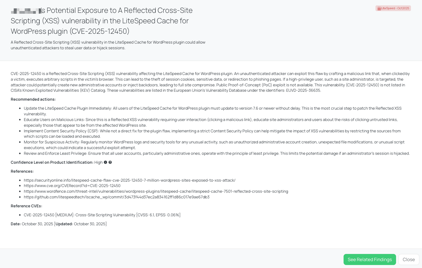 Black Kite’s LiteSpeed – Oct2025 FocusTagTM details critical insights on the event for TPRM professionals.