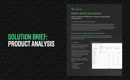 Product Analysis with Black Kite