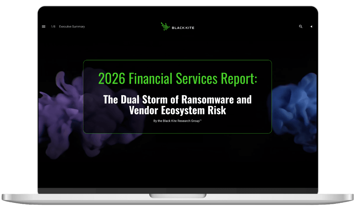 Black Kite 2026 Financial Services Report