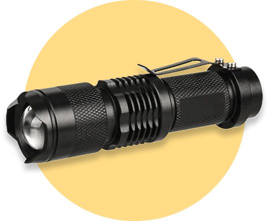Black Kite flashlight