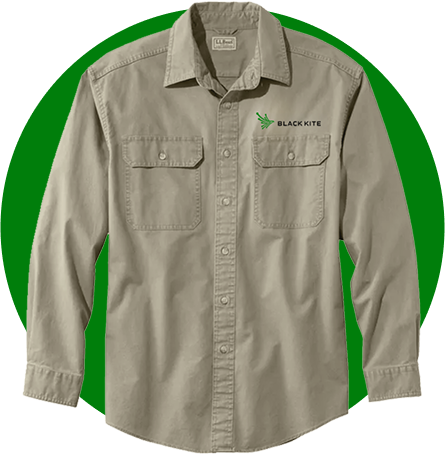 Black Kite ranger shirt
