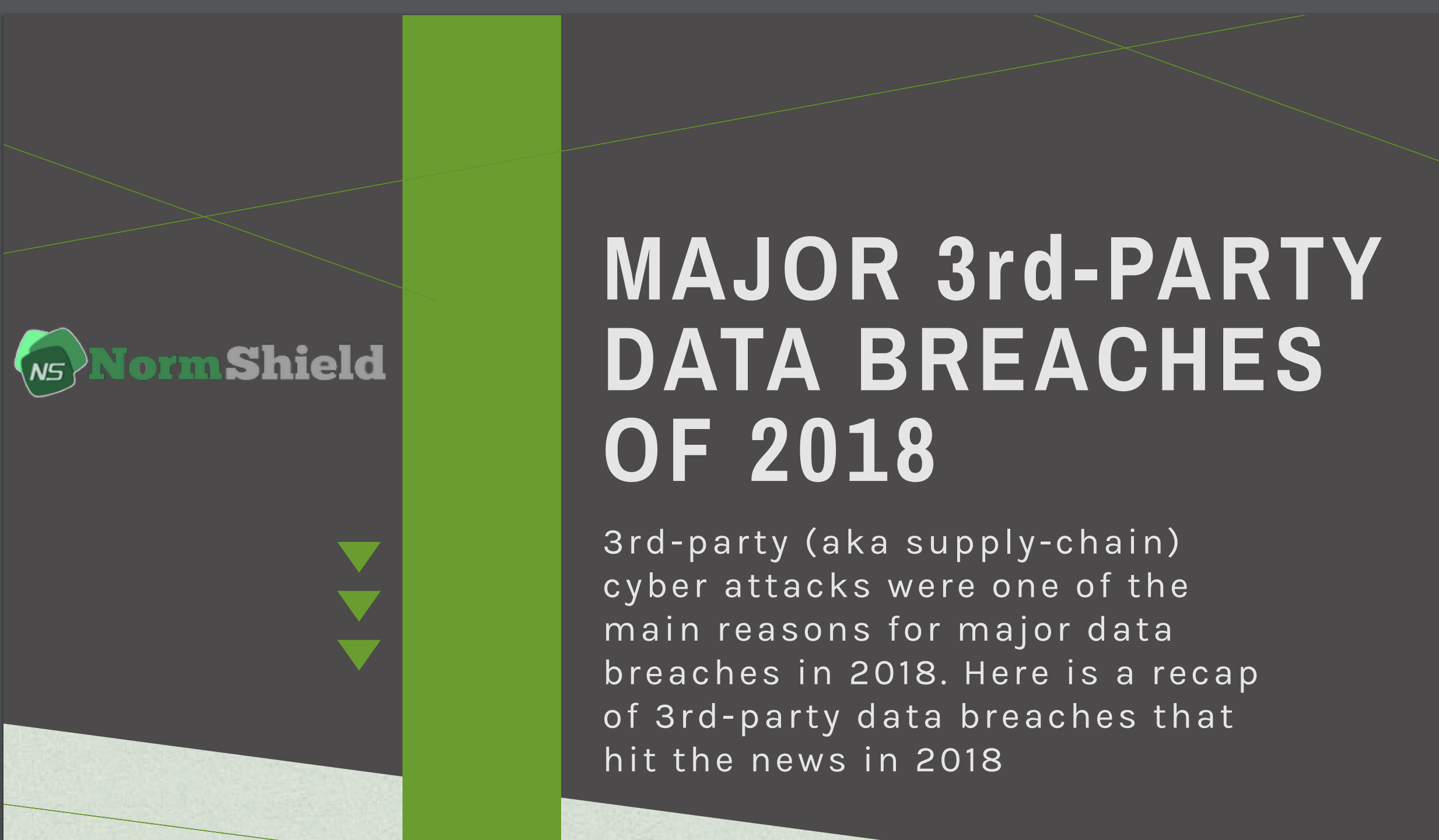 Major 3rd-Party Data Breaches Of 2018