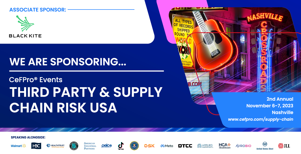 WE ARE SPONSORING THIRD PARTY & SUPPY CHAIN RISK USA